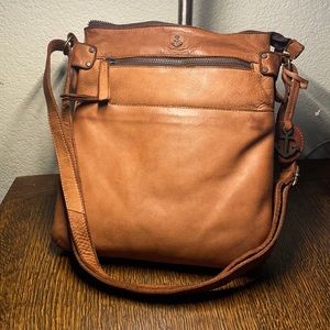 Harbour 2nd brown shoulder/crossbody bag